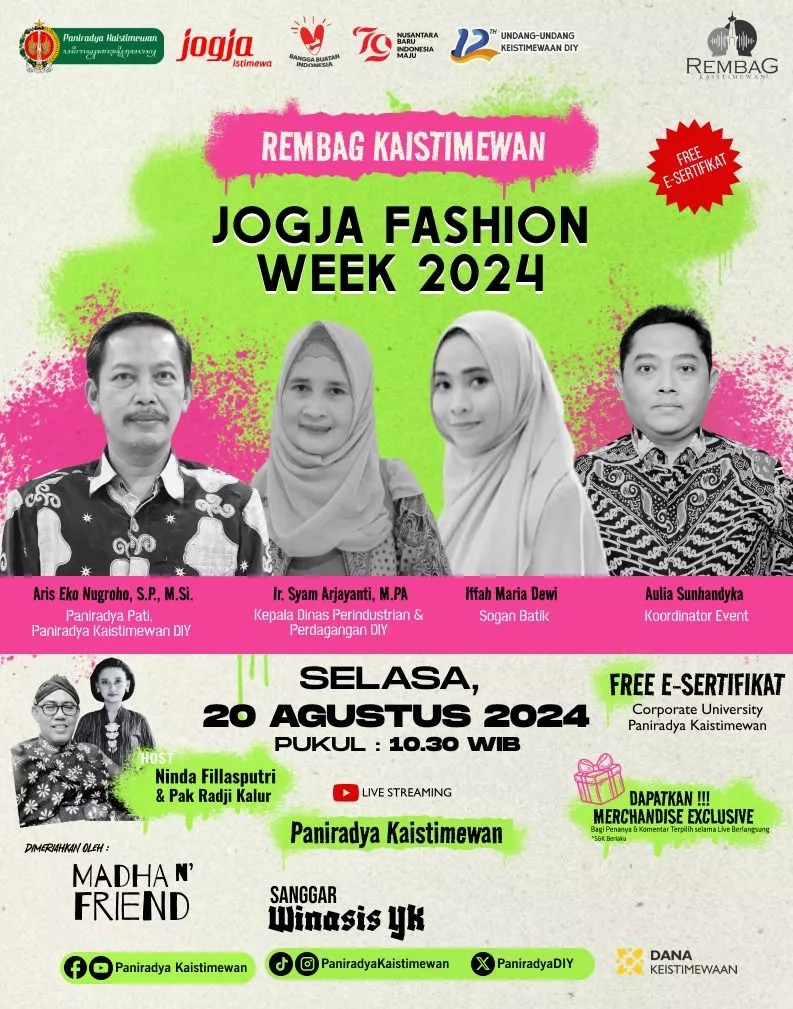 Rembag Kaistimewan - Jogja Fashion Week 2024