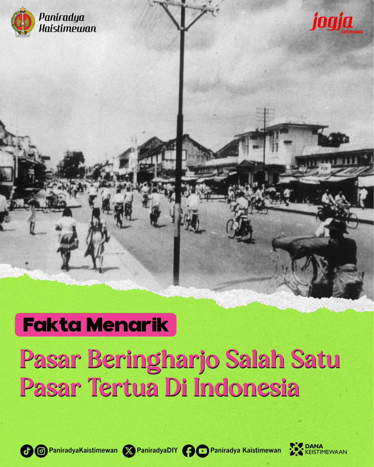 Fakta Menarik - Pasar Beringharjo Salah Satu Pasar Tertua di Indonesia 