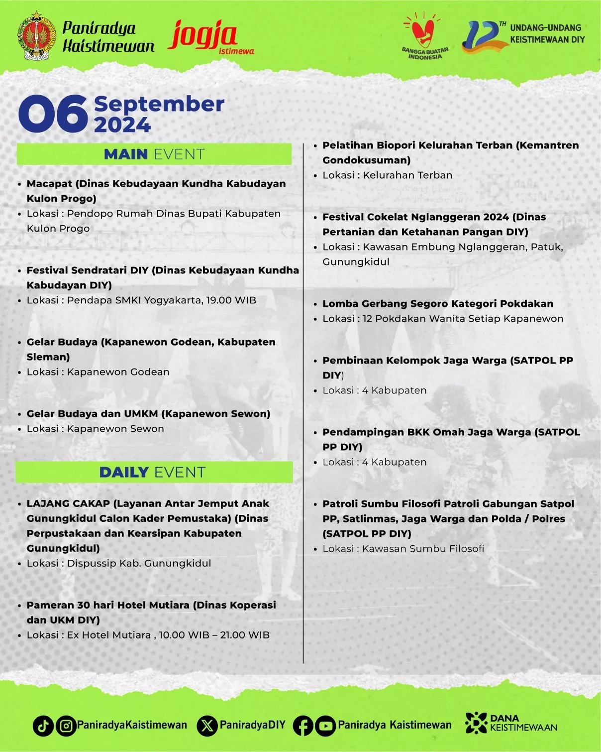 Agenda Harian 12 Tahun Undang-Undang Keistimewaan DIY #26