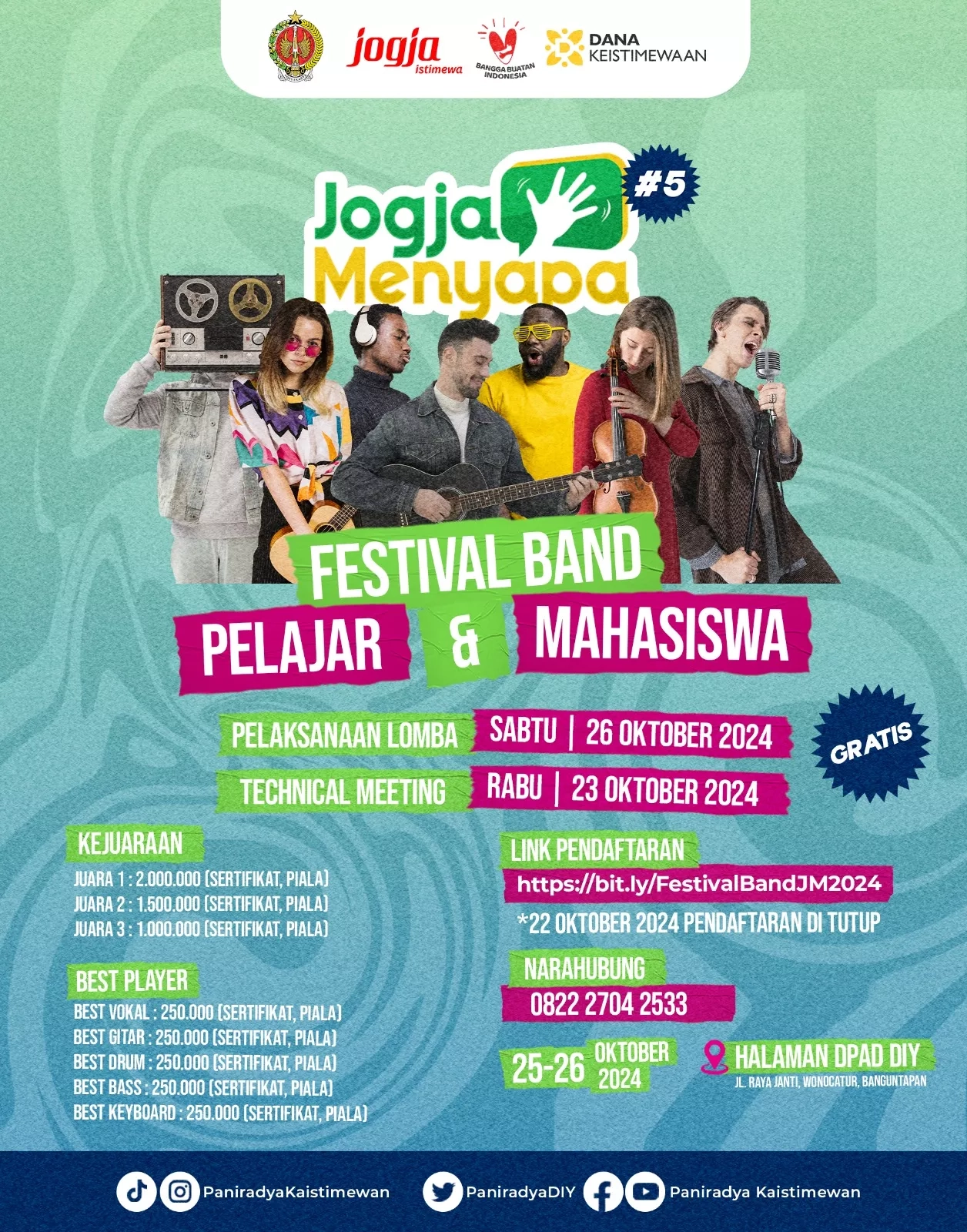 Jogja Menyapa - Festival Band Pelajar dan Mahasiswa