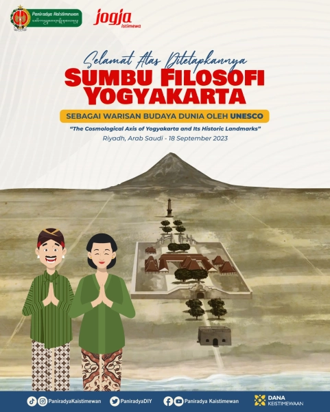 Sumbu Filosofi Yogyakarta, Sah Jadi Warisan Budaya Dunia