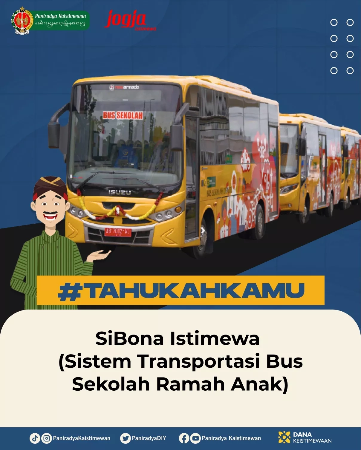 SiBona Isitmewa (Sistem Transportasi Bus Sekolah Ramah Anak)